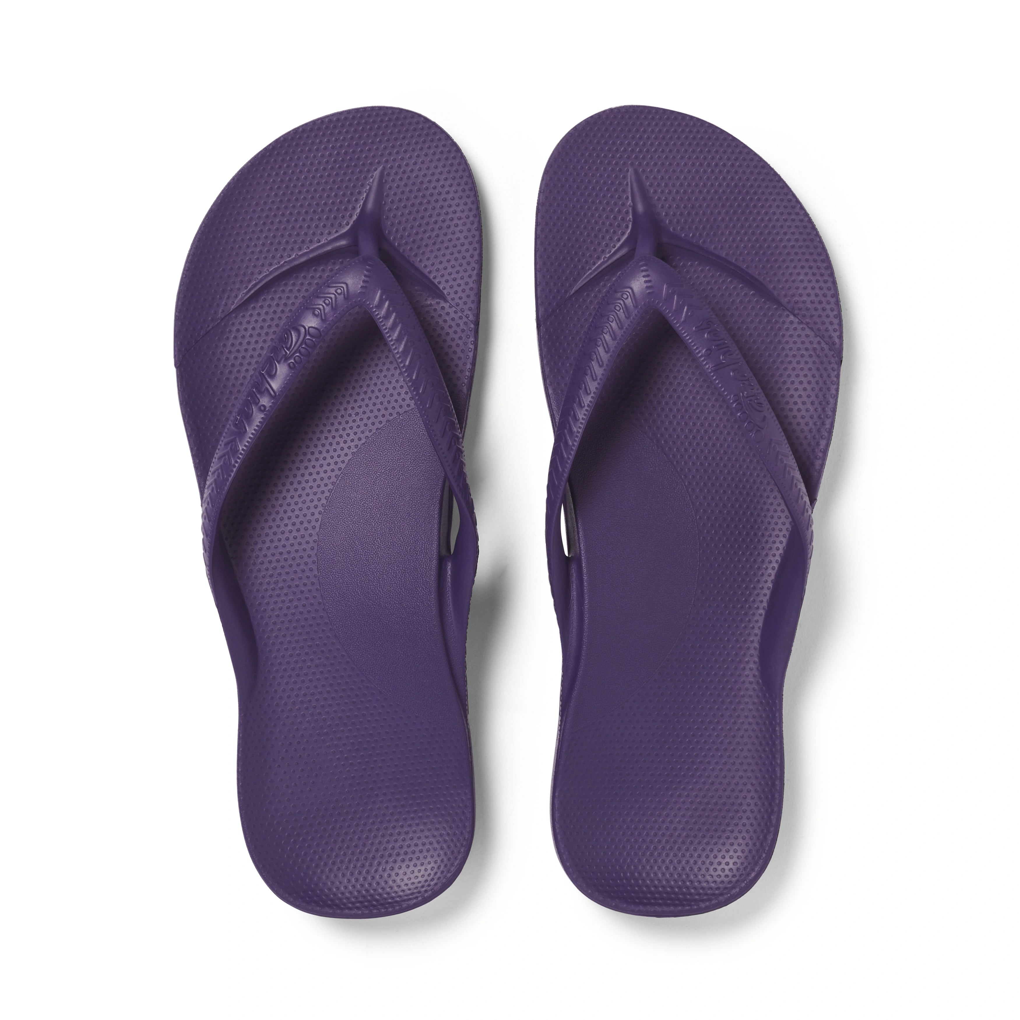 Arch Support Flip Flops - Acai Purple 